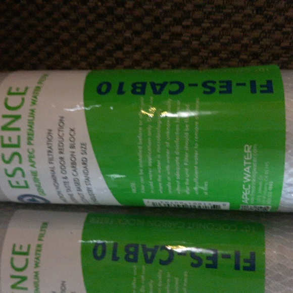 (2)Essence water filters 10" genuine apec FI-ES-CAB10 - Picture 2 of 5
